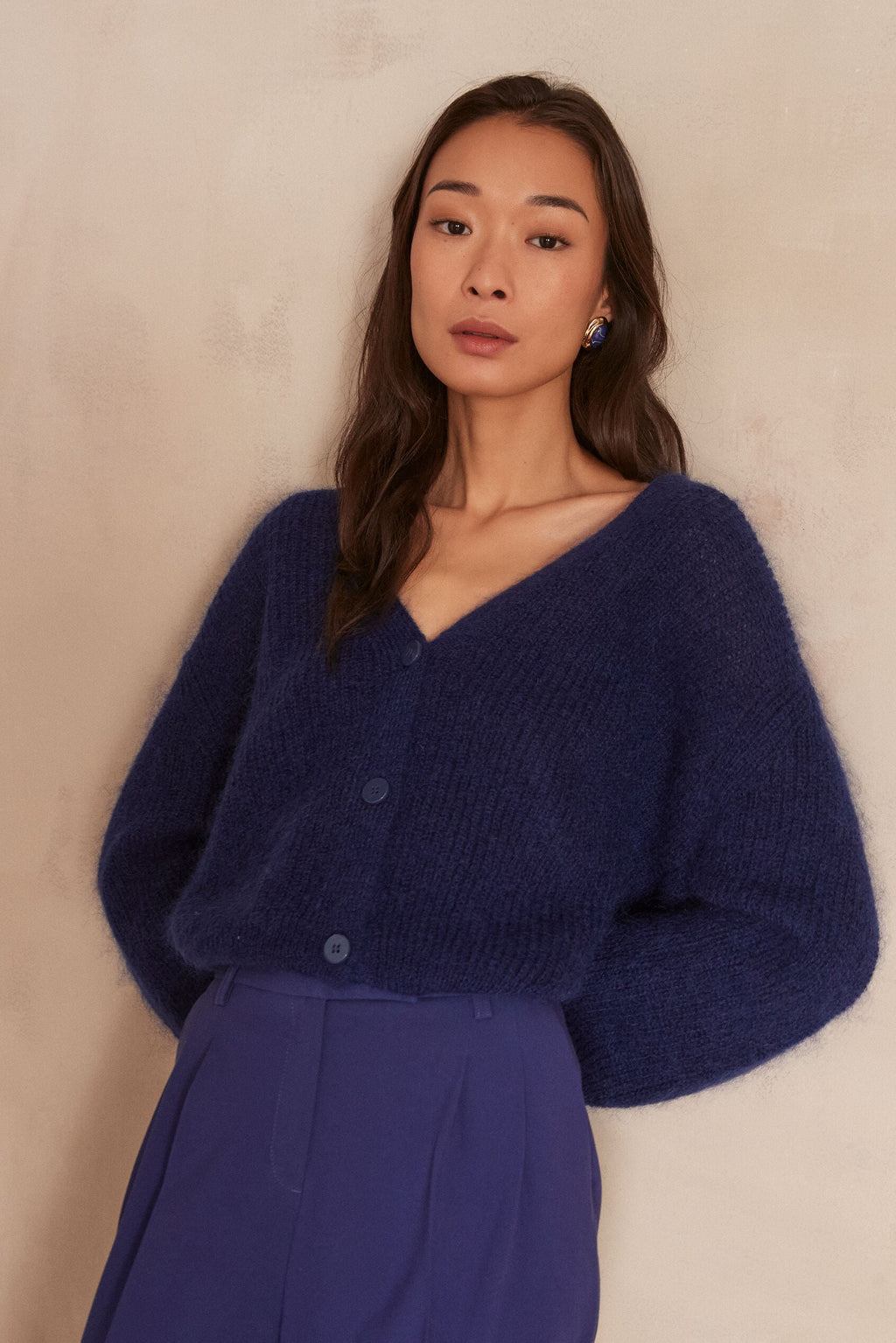 Gilet/Cardigan Chelton - Bleu Roi