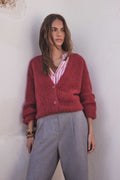 Chelton Cardigan - Rust