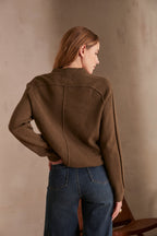 Clinton Plain Jumper - Khaki