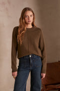 Clinton Plain Jumper - Khaki