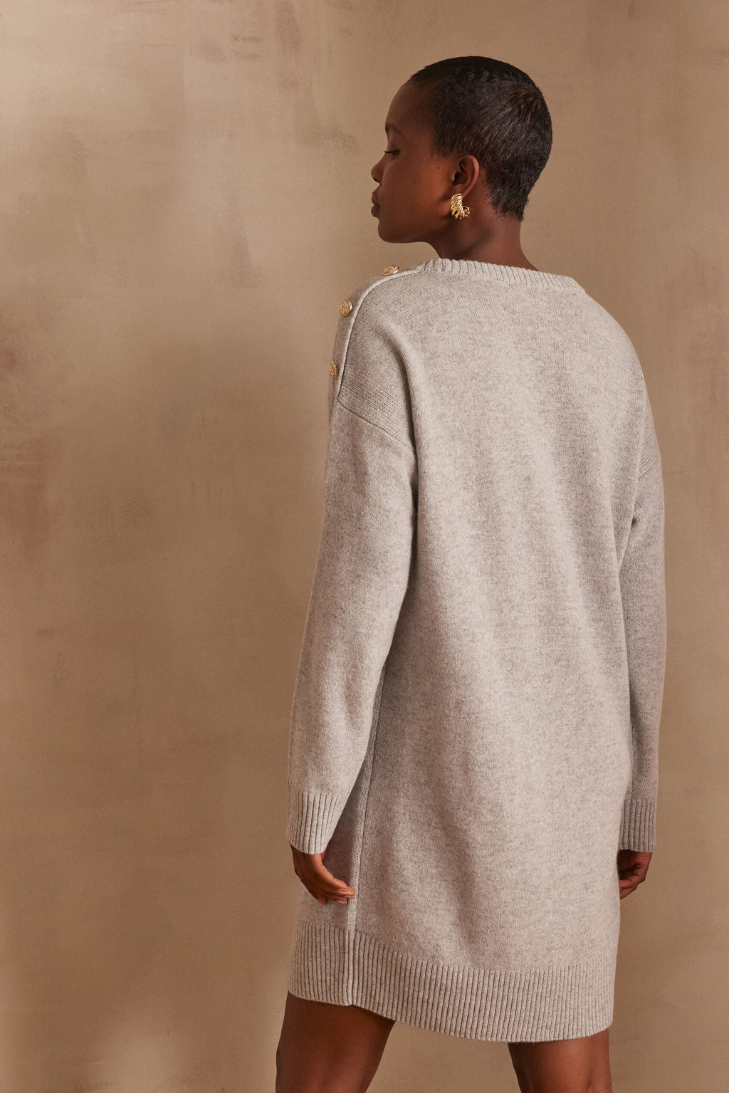 Robe Maille Lina - Chine Clair