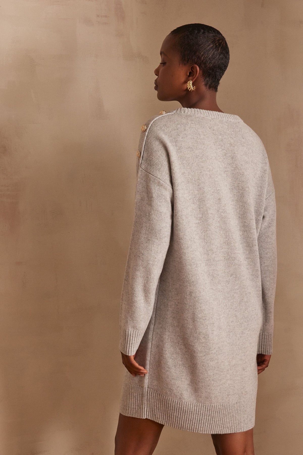Robe Maille Lina - Chine Clair