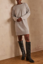 Robe Maille Lina - Chine Clair