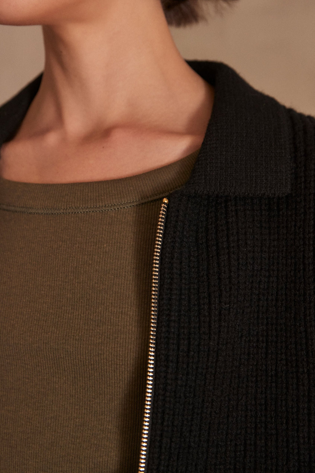 Simon Waistcoat/Cardigan - Black