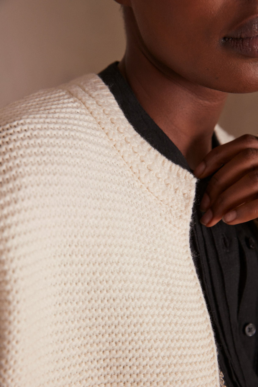 Gilet/Cardigan Sonny - Crème