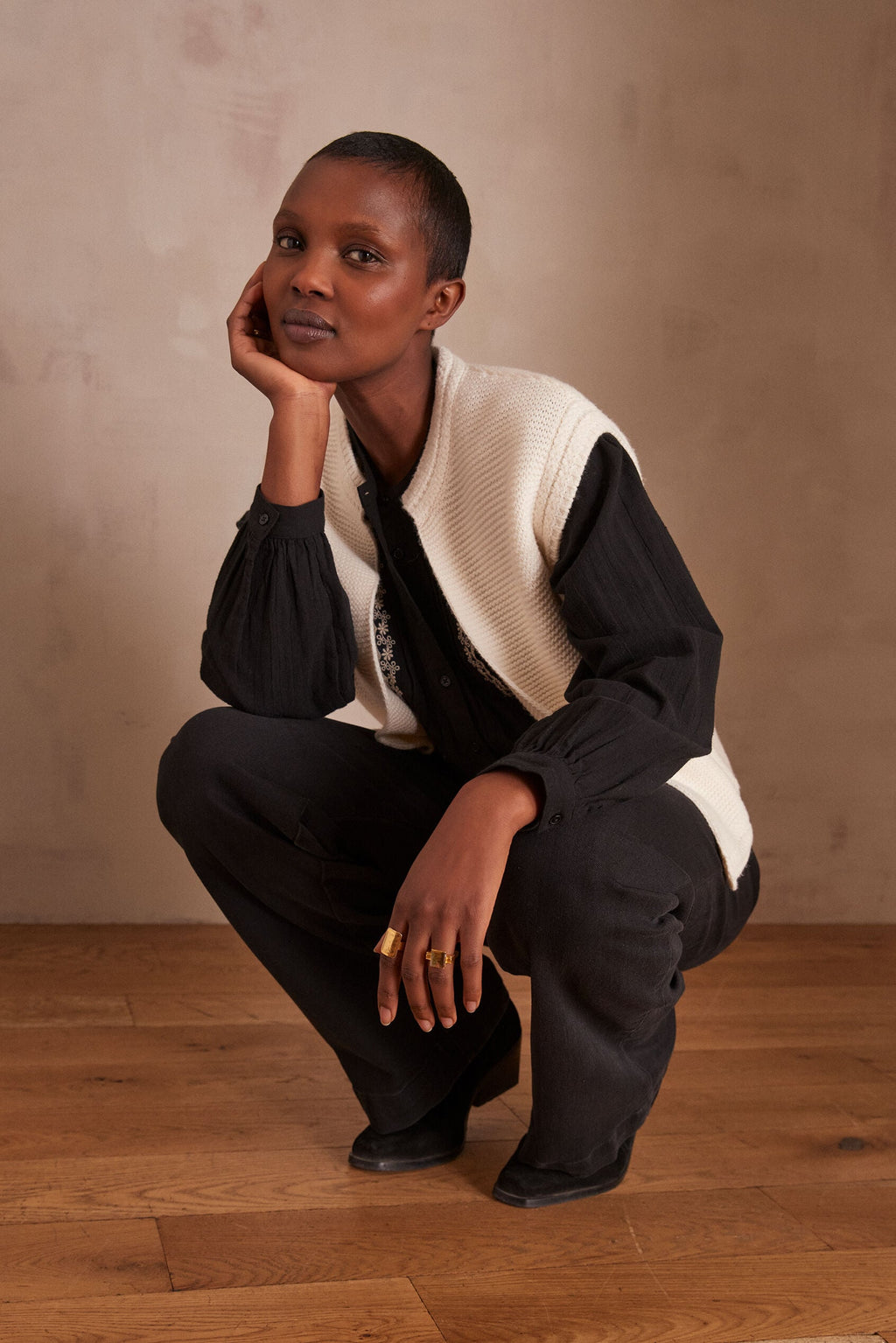 Gilet/Cardigan Sonny - Crème