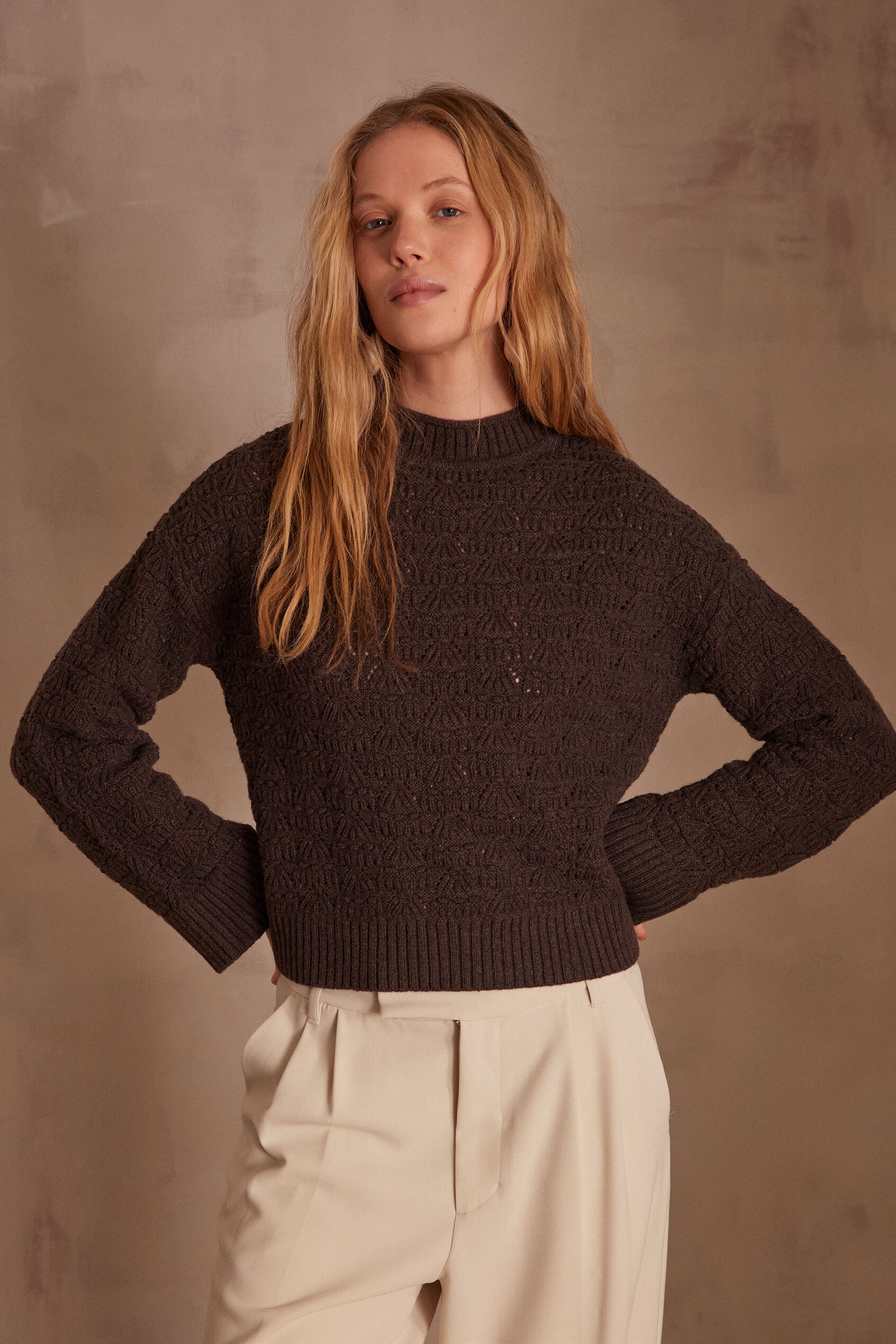 Sylvio Jumper - Dark Brown