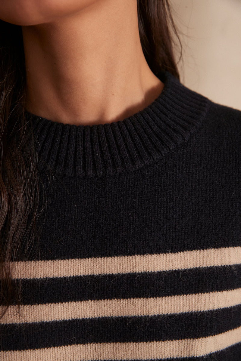 Robe Maille Laetitia - Marine