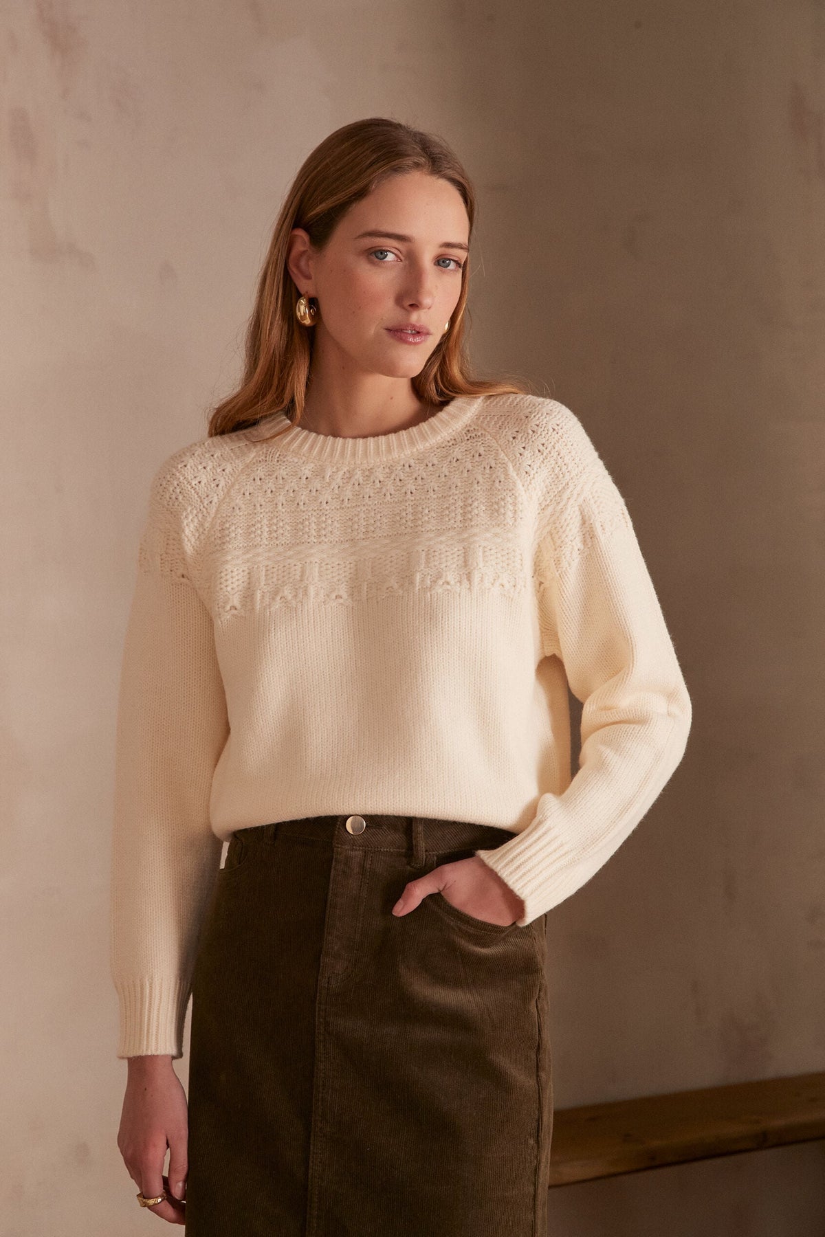 Serena Jumper - Cream