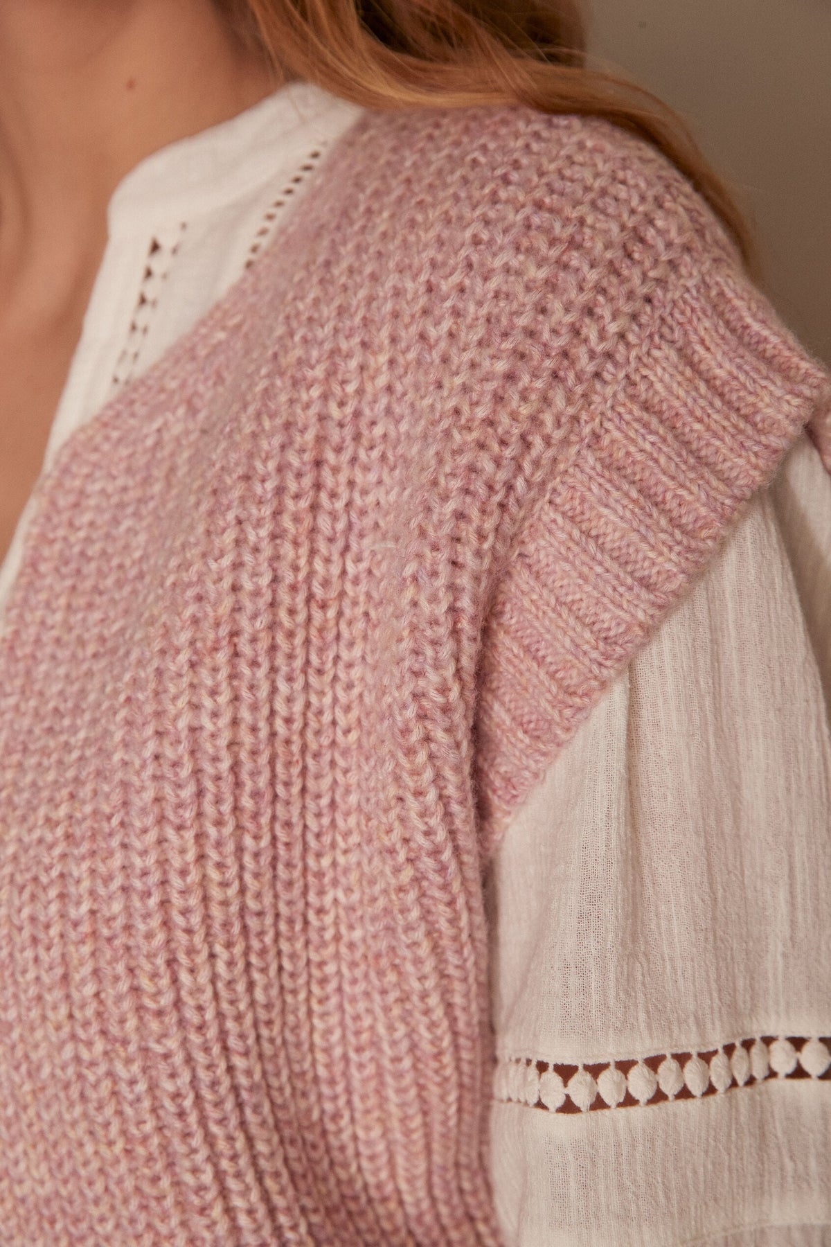 Stefen Cardigan - Pale Mauve