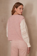 Stefen Cardigan - Pale Mauve