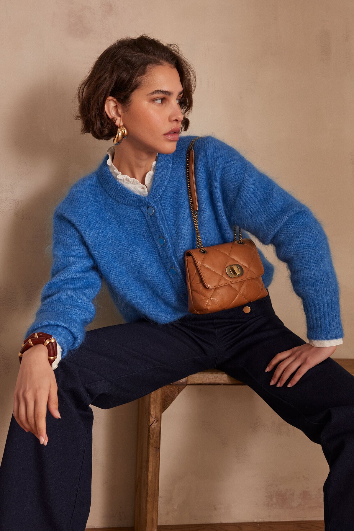 Lou Cardigan - Blue