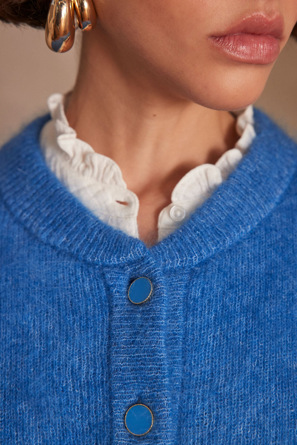 Lou Cardigan - Blue