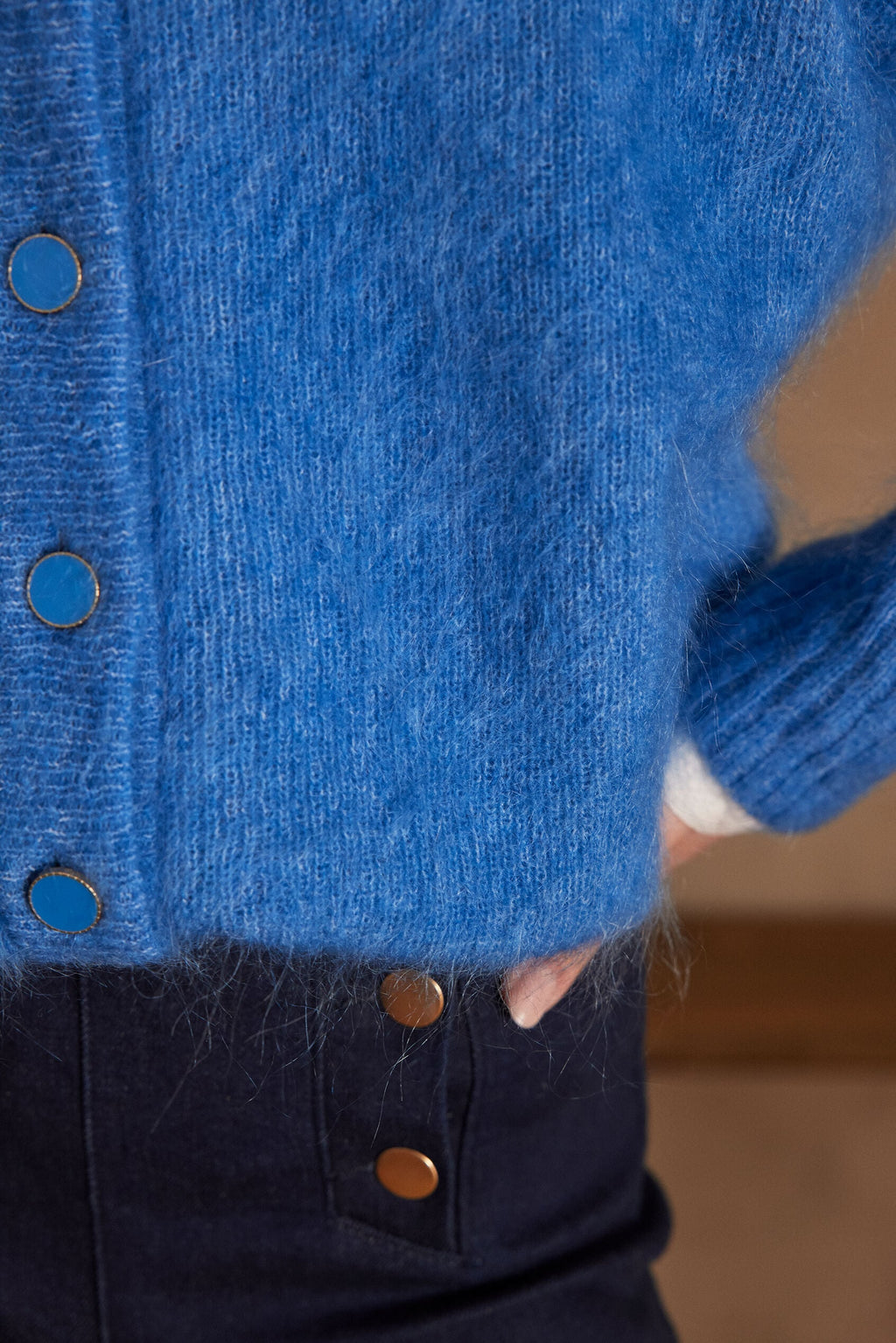 Lou Cardigan - Blue
