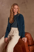 Lou Cardigan - Forest Green