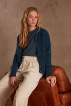 Lou Cardigan - Forest Green