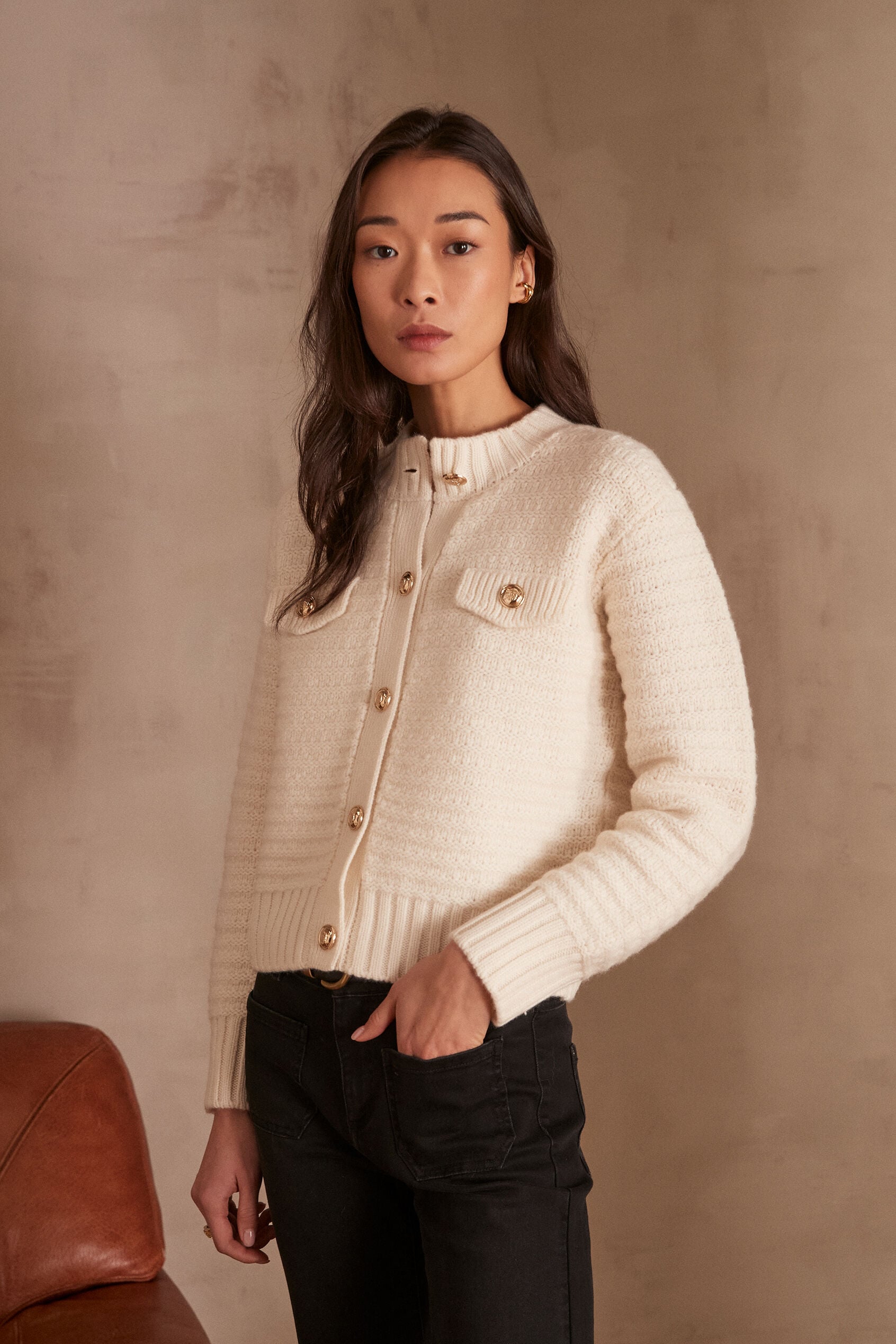 Salma Jacket - Cream