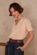 Alma Tshirt - Apricot