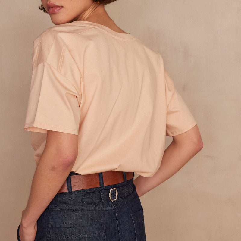 Alma Tshirt - Apricot