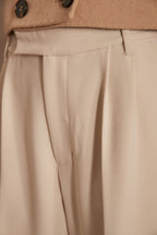 Benji Plain Trousers - Natural
