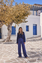 Benji Plain Trousers - Royal Blue