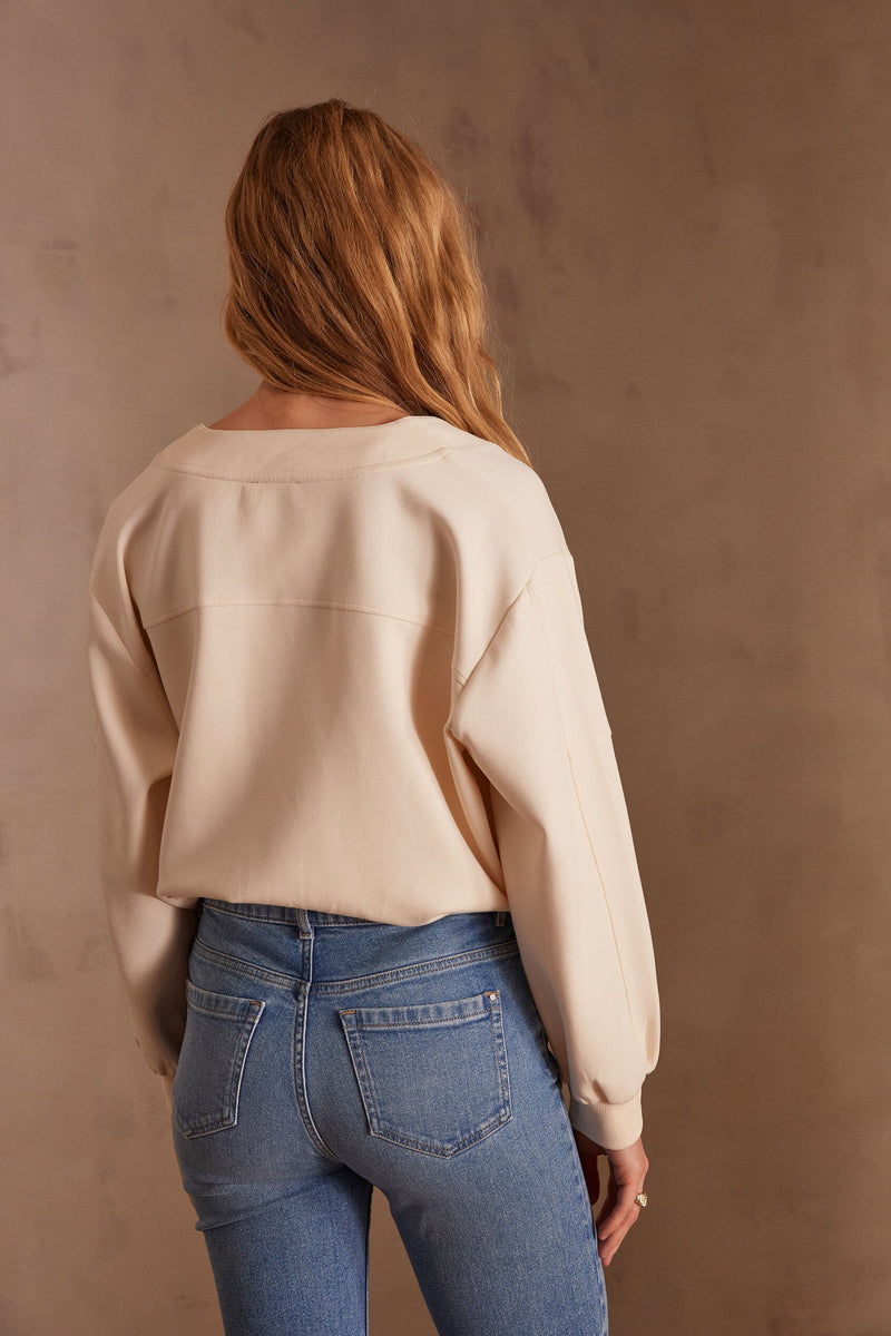 Sweatshirt Alix - Naturel