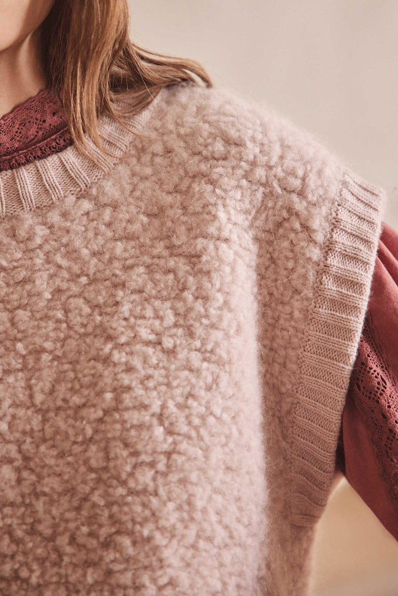 Pull Stella - Mauve Pale