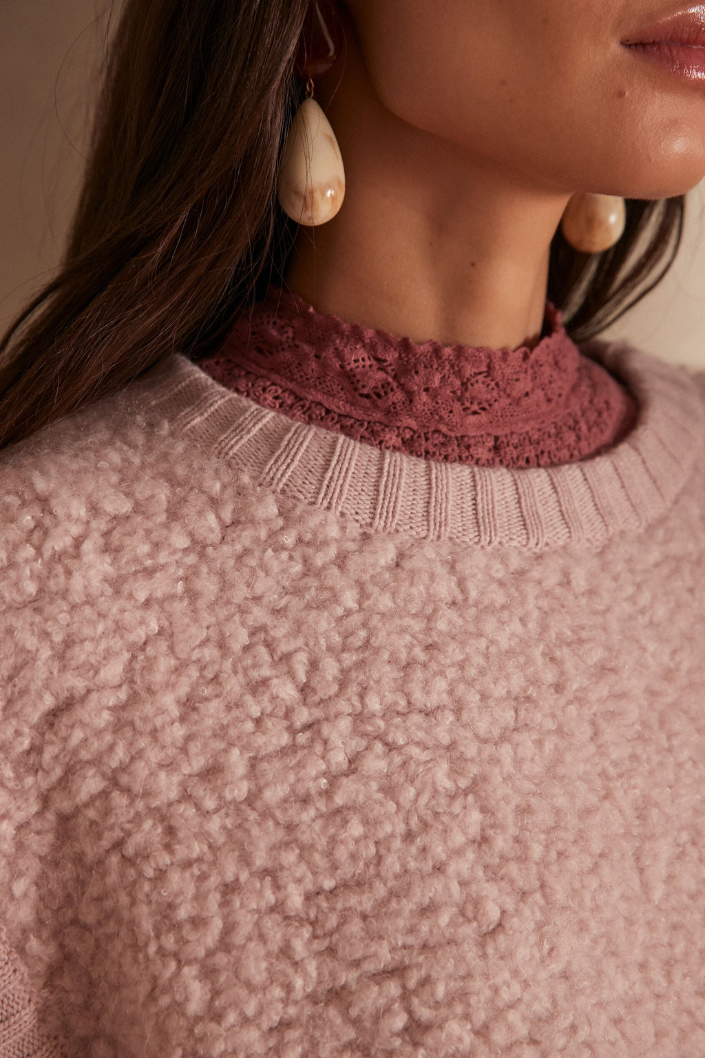 Stella Jumper - Pale Mauve