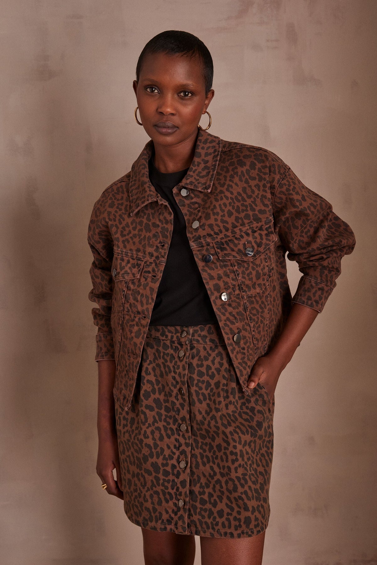 Clem Jacket - Chocolate