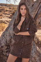 Clem Jacket - Chocolate