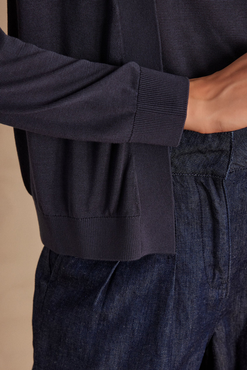 Lola Bis Cardigan - Charcoal