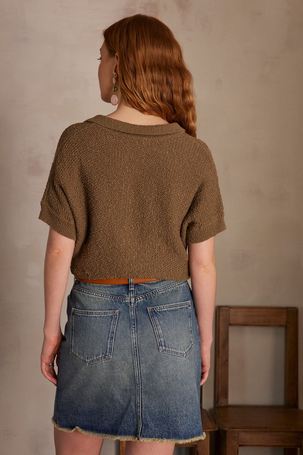 Selena Vest Top - Olive
