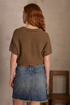 Selena Vest Top - Olive