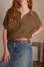 Selena Vest Top - Olive