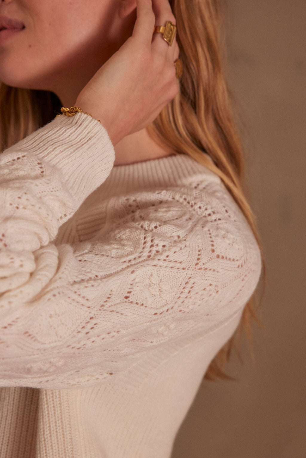 Pull Sylvestre - Crème