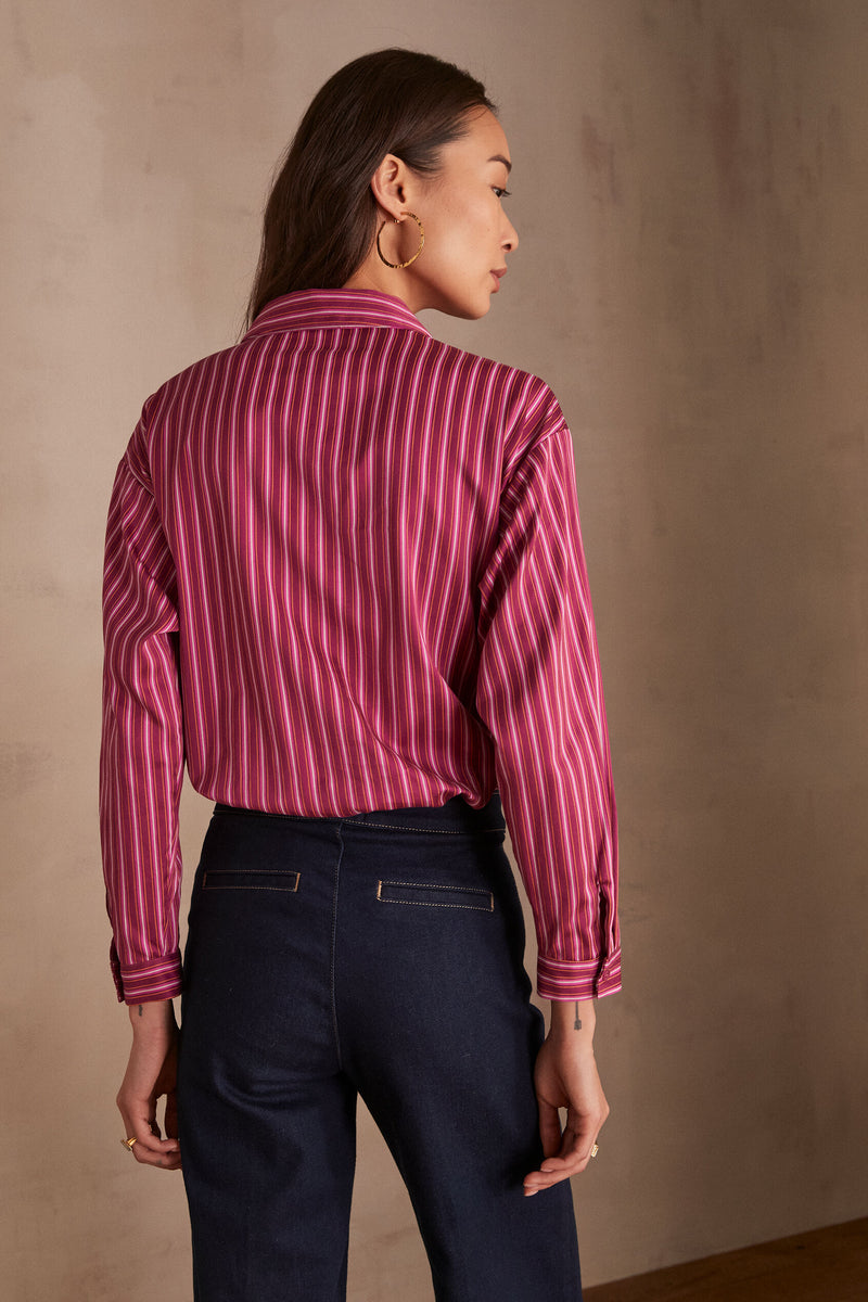 Chemisier Passy - Groseille