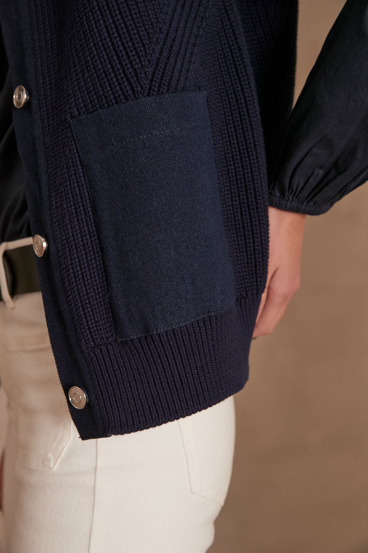 Gilet/Cardigan Soan - Encre