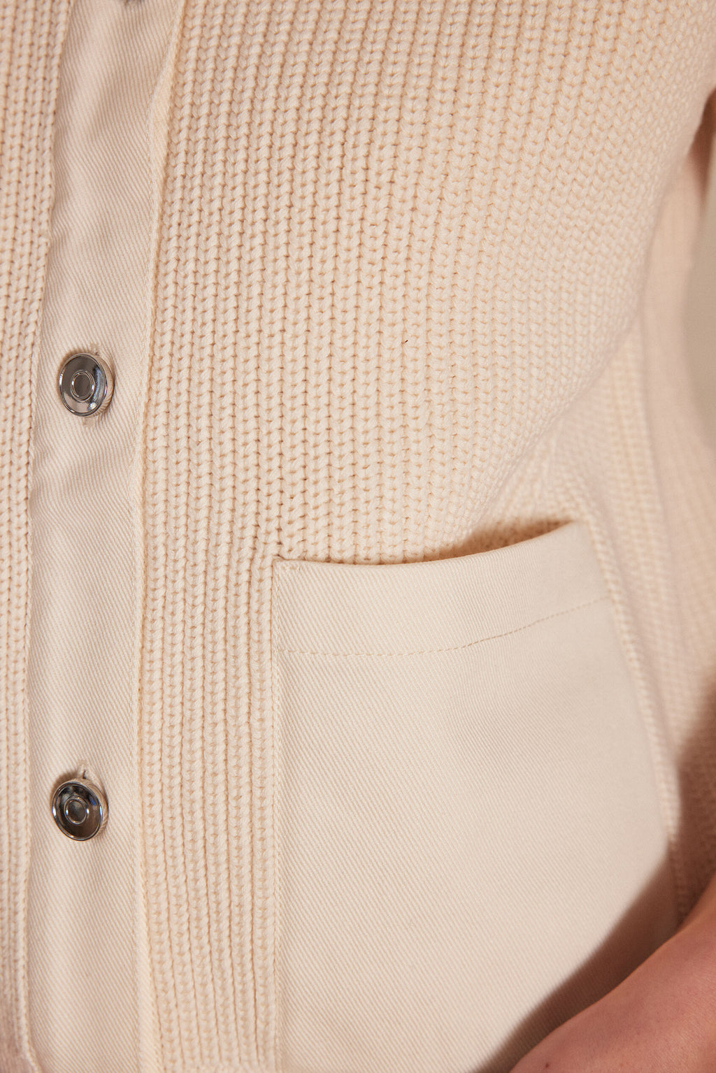 Soan Waistcoat/Cardigan - Cream