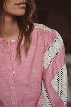 Cathel Embroidered Blouse - Primerose