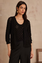Gilet/Cardigan Sharon - Noir