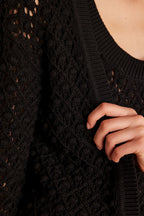 Gilet/Cardigan Sharon - Noir