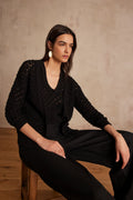 Gilet/Cardigan Sharon - Noir