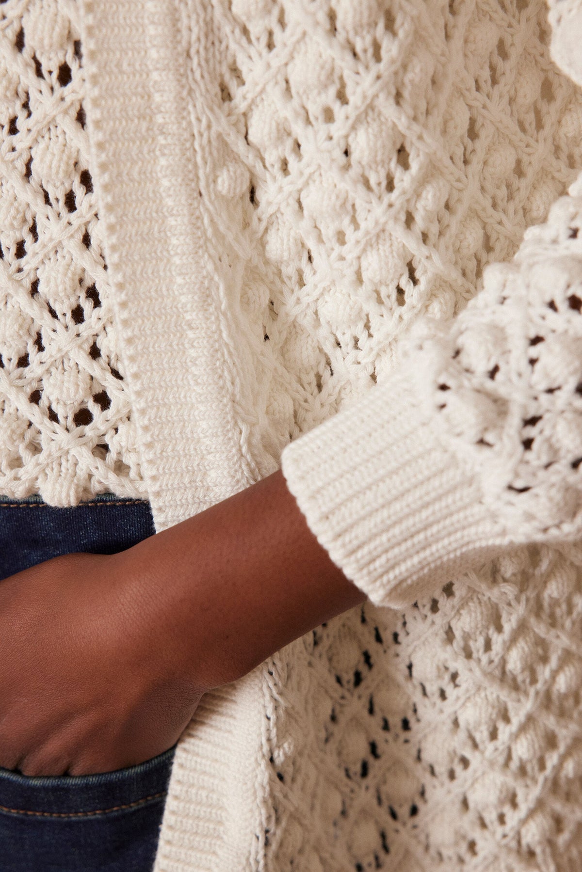 Sharon Cardigan - Ecru