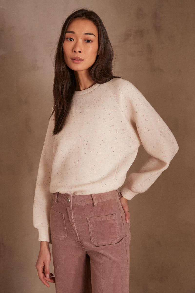 Sweatshirt Austin - Naturel