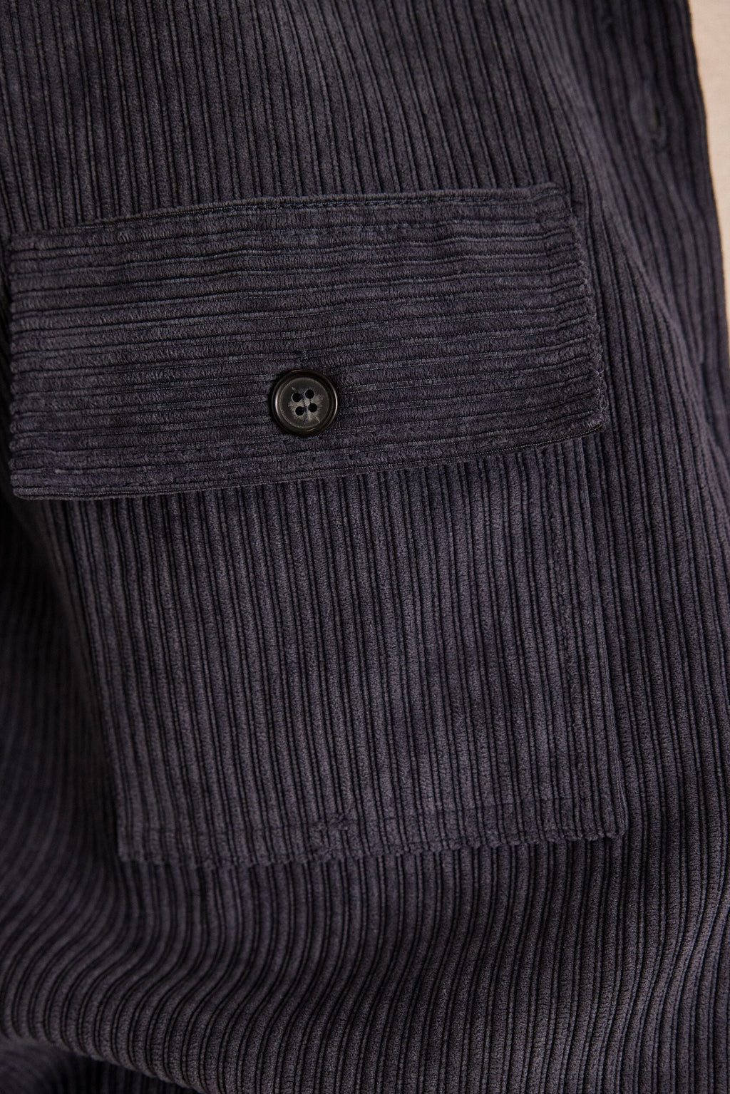 Clara Velvet Blouse - Blue