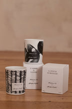 Amber - Silk - White Candle