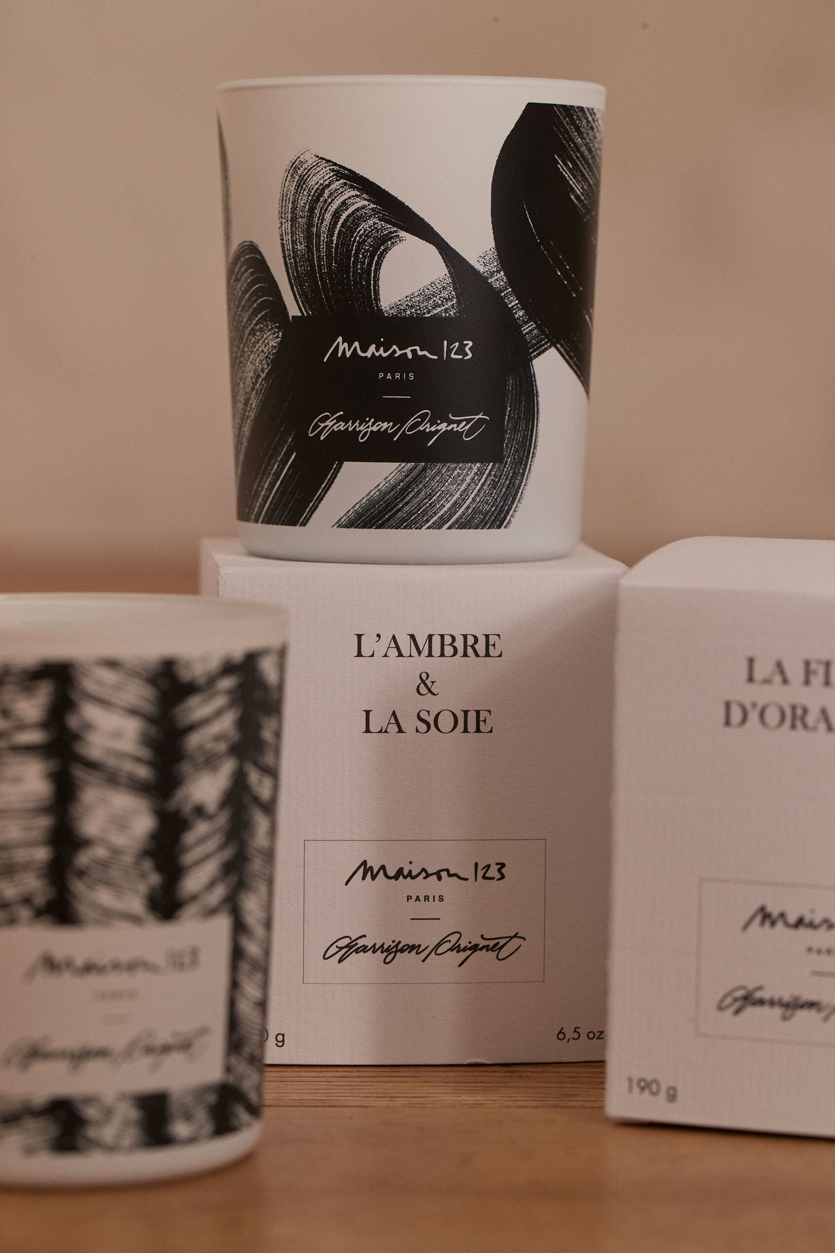 Orange Blossom Candle - White