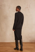 Laura Knitted Dress - Black