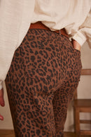 Pantalon Louisy - Chocolat