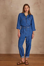 Nine Jumpsuit Trousers - Dark Indigo